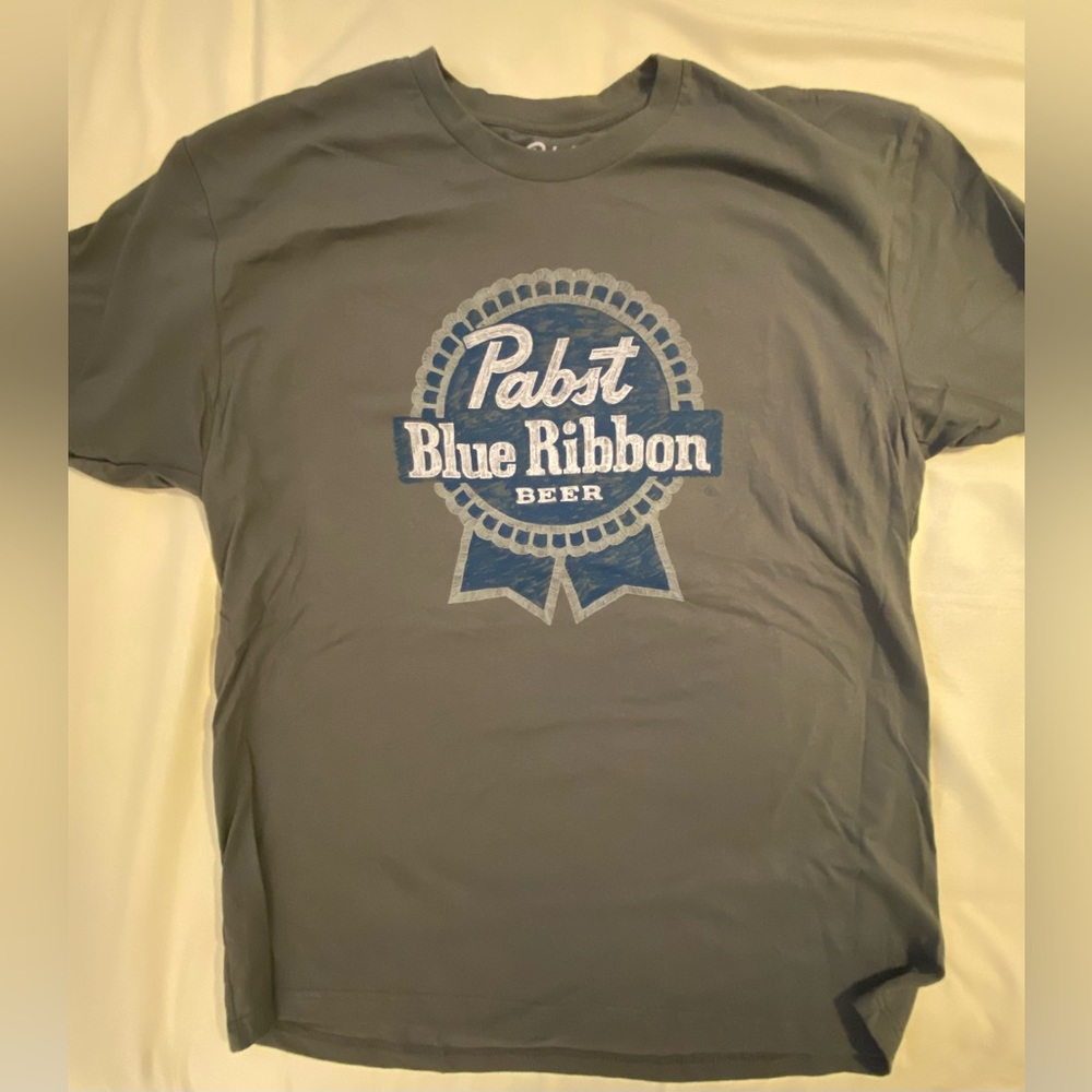 Pabst Blue Ribbon Beer Short Sleeve T-Shirt – Brand New/Never Worn